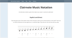 Desktop Screenshot of clairnote.org